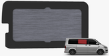 (L) STORE PLISSE DROITE DERRIÈRE PASSAGER - AVEC DE PORTE - BAIE FIXE OU COULISSANTE RAJOUTEE VW T5/T6 - VANSHADES