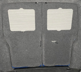 PAIR OF INTEGRATED PLEATED BLINDS FOR VWT6 REAR DOOR