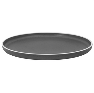 ASSIETTE PLATE DOLOMIT GRISE Ø 25 CM ANTIGLISSE - BRUNNER