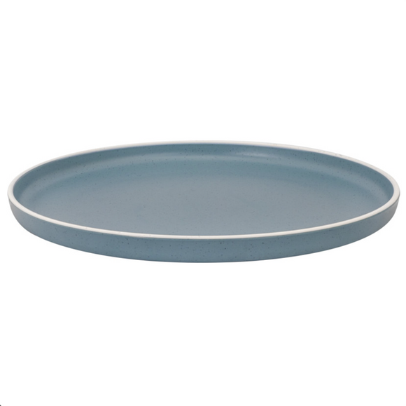 ASSIETTE PLATE DOLOMIT BLEU Ø 25 CM ANTIGLISSE - BRUNNER