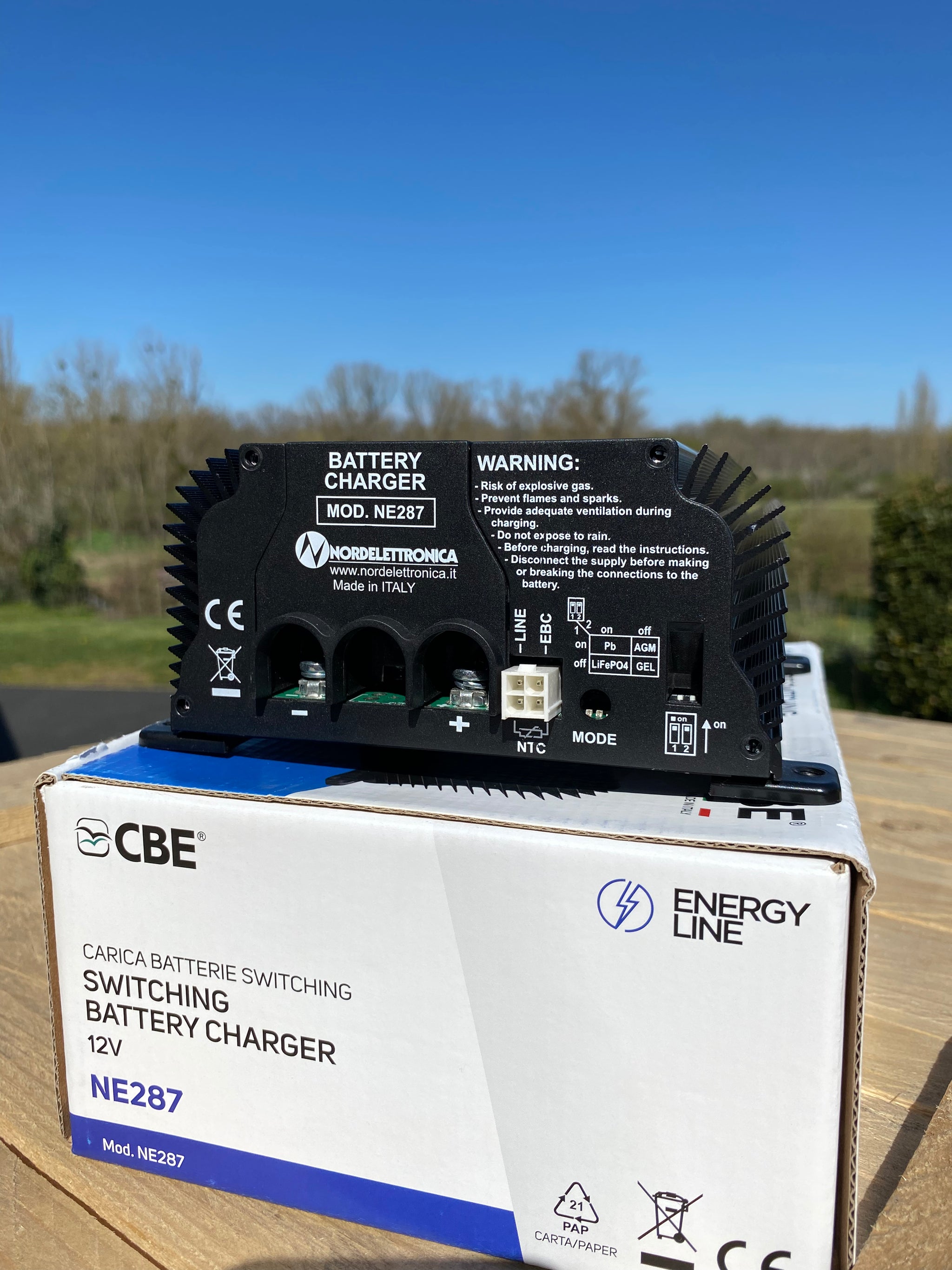 Chargeur de batterie NE287 17A - NORDELETTRONICA – FESTIVAN