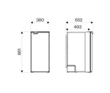 CRUISE 86 - Vertical compression refrigerator