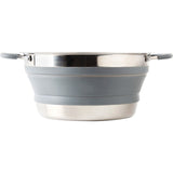 FAIT-TOUT PLIABLE VOLCANO FOLD-AWAY EN SILICONE ET INOX Ø 24 CM - BRUNNER