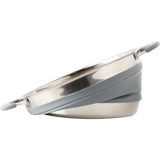 FAIT-TOUT PLIABLE VOLCANO FOLD-AWAY EN SILICONE ET INOX Ø 24 CM - BRUNNER