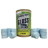 NETTOYANT EFFERVESCENT BAIES ET LANTERNEAUX SIMPLY GLASS (20 PASTILLES) - Matt Quem