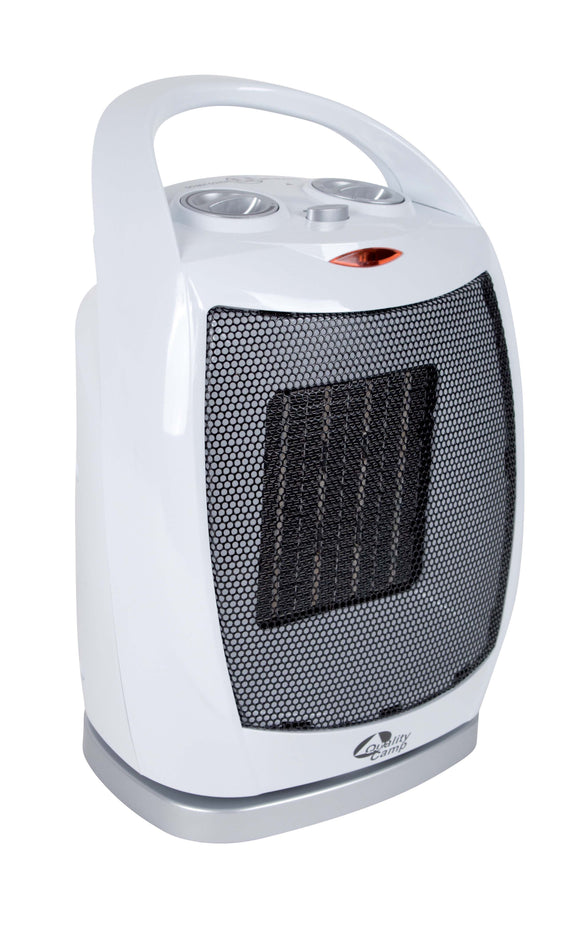 OSCILLATING CERAMIC HEATER 1500 W 3 POSITIONS WITH HANDLE