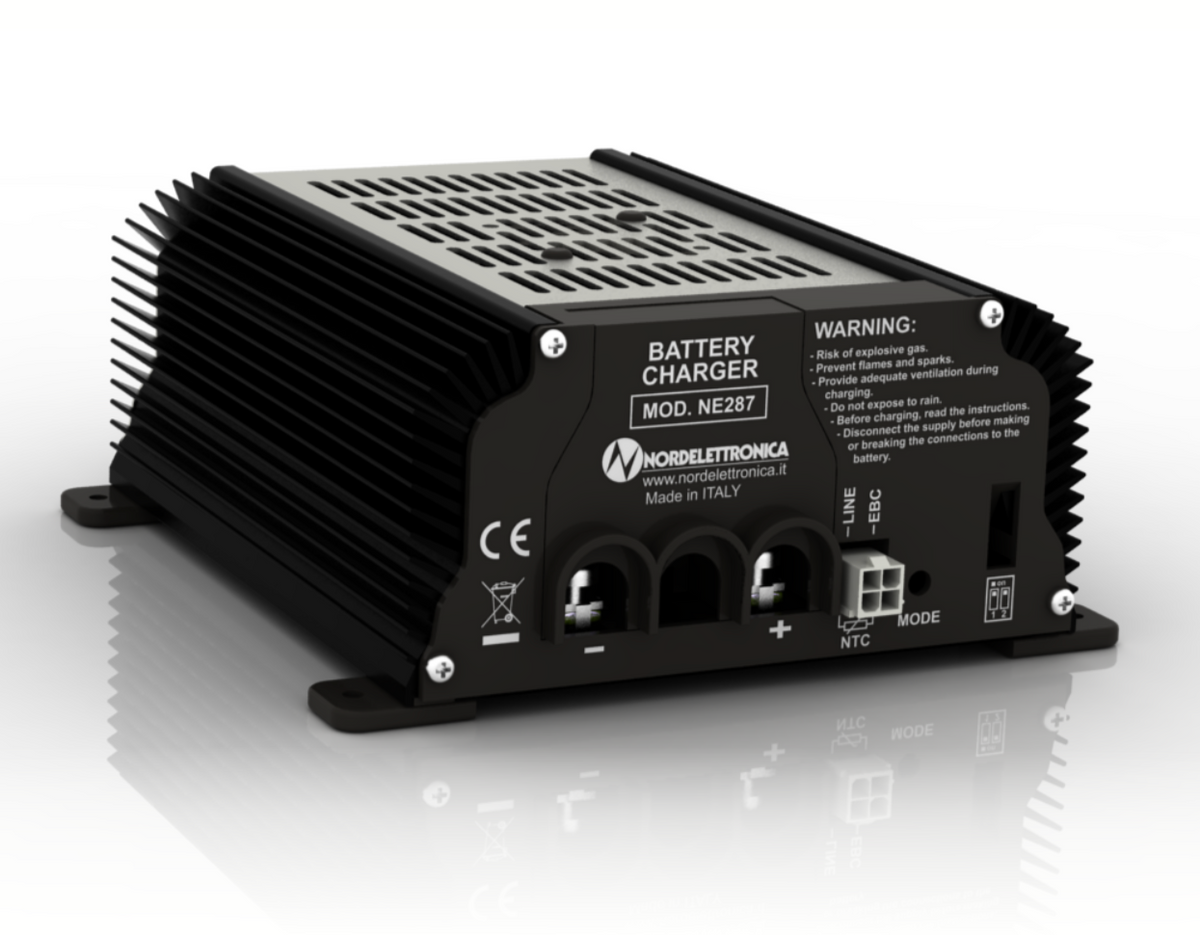 Kit Câble Adaptateur Pour Chargeur De Batterie Nordelettronica – Conversion NE143 Vers NE2 – Neuf, Référence RH10000018001