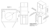 FC1345-S - 1 burner round stove with lid Diam.34mm