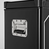 STEEL BLACK - Double portes 12/24V & 115/220V - Réfrigérateur portable à compression renforcé