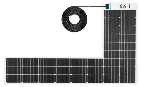 FLEXIBLE SOLAR PANEL FOR DUCATO 90W 131 X 80 CM