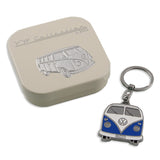 VW T1 BUS KEY RING - BLUE