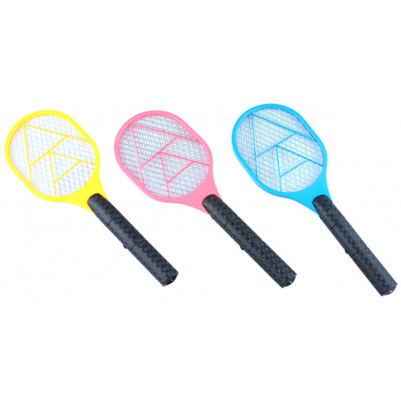 RAQUETTE ELECTRIQUE ANTI-INSECTE COLORIS ASSORTIS