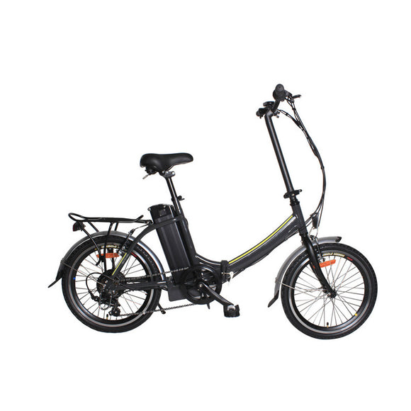 VELO PLIANT ELECTRIQUE 20P GRIS VOLTEE